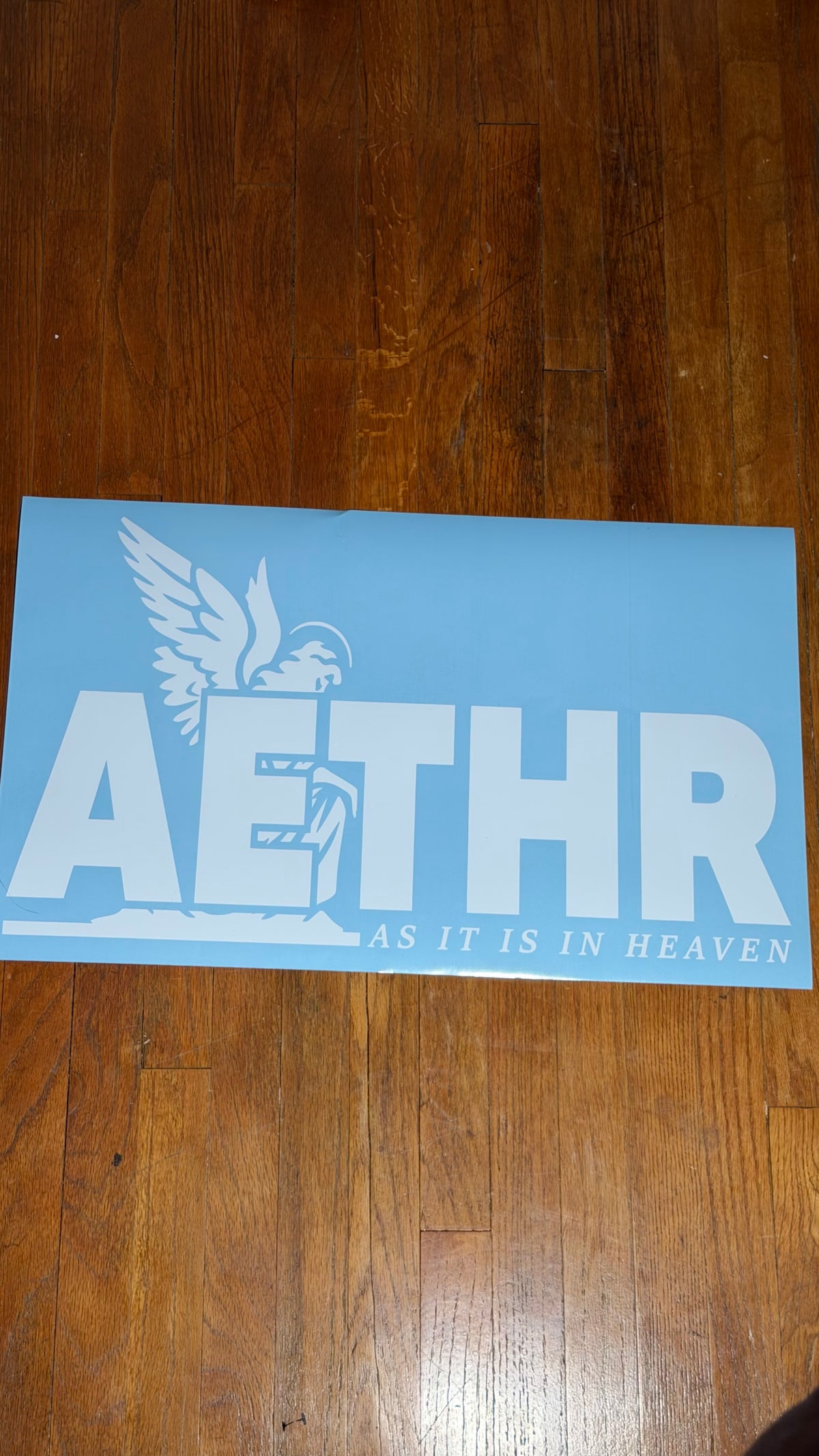 AETHR AS IT IS IN HEAVEN BANNER