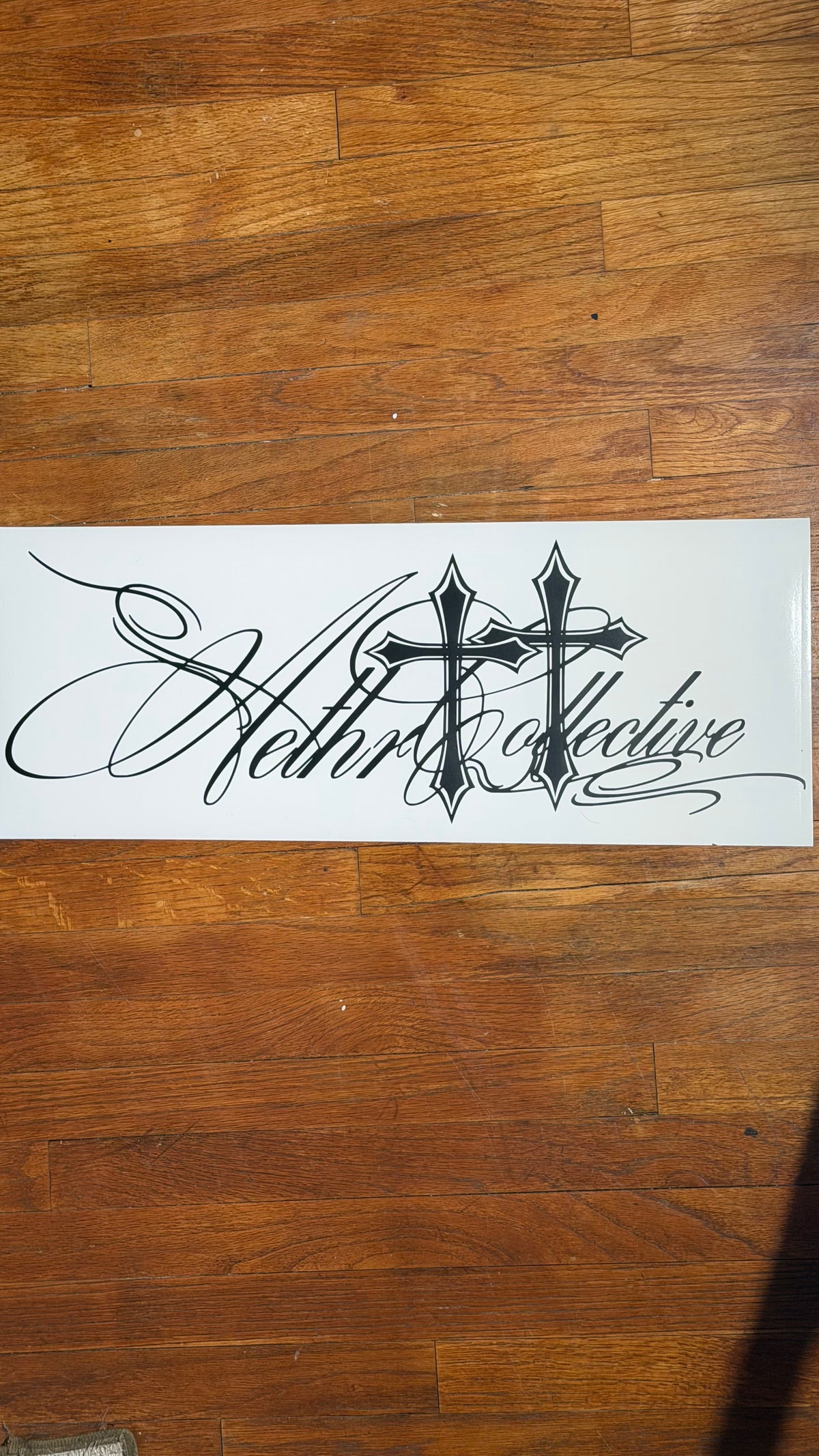AETHR COLLECTIVE GOTH SCRIPT BANNER