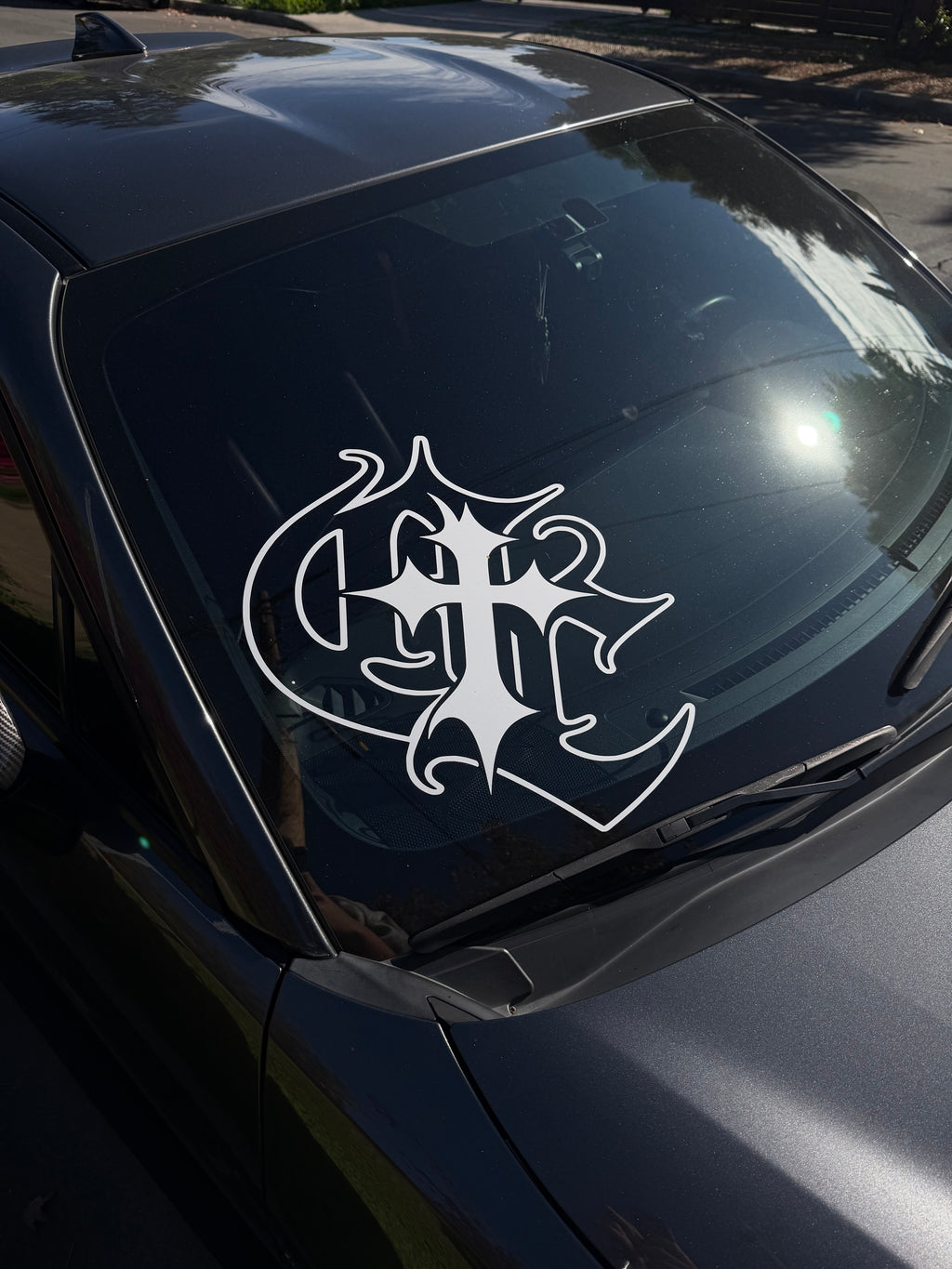 AC Gothic Cross Banner